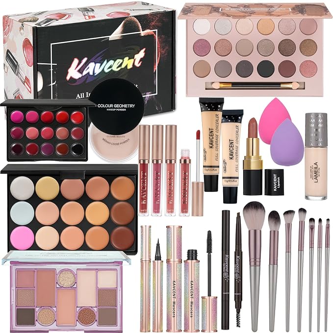 Large Black Makeup Kit