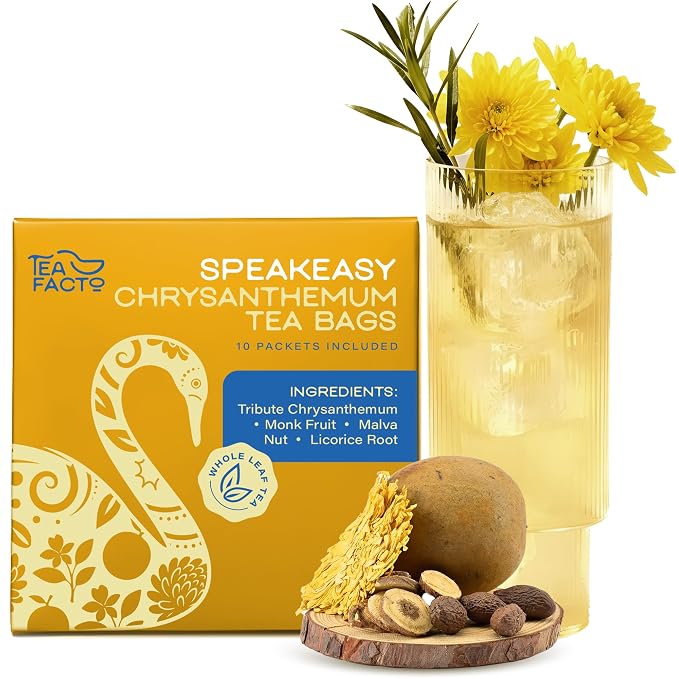 Speak Easy* Chrysanthemum Tea - 10 Count