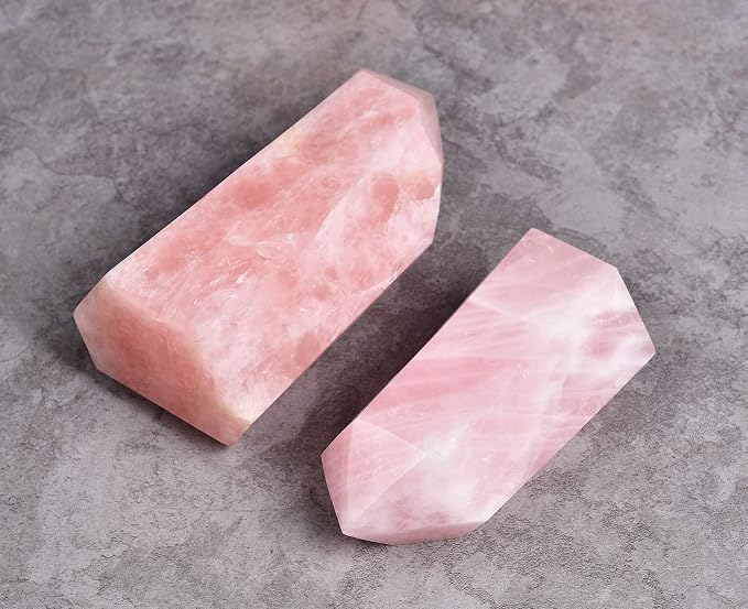 Rose Quartz-short&thick