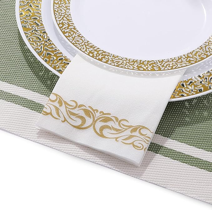 Gold Disposable Guest Towels