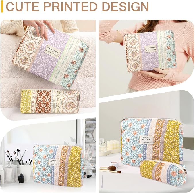 2pc Color-Coded Floral