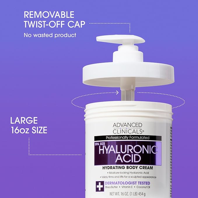 Hyaluronic Acid Face + Body Cream