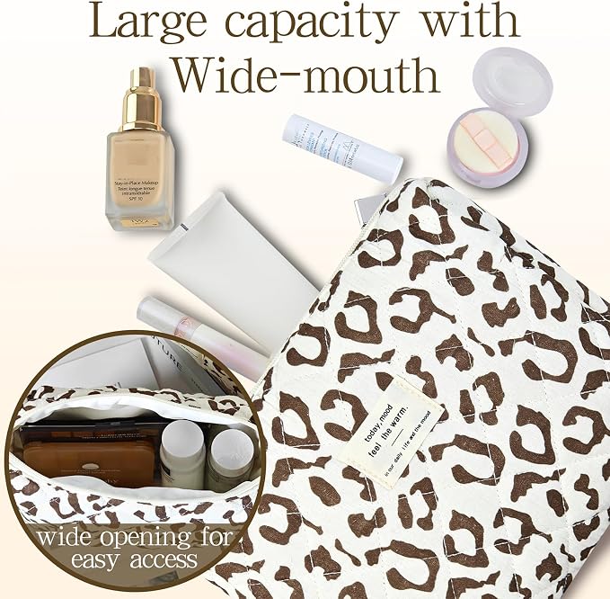 Brown leopard print
