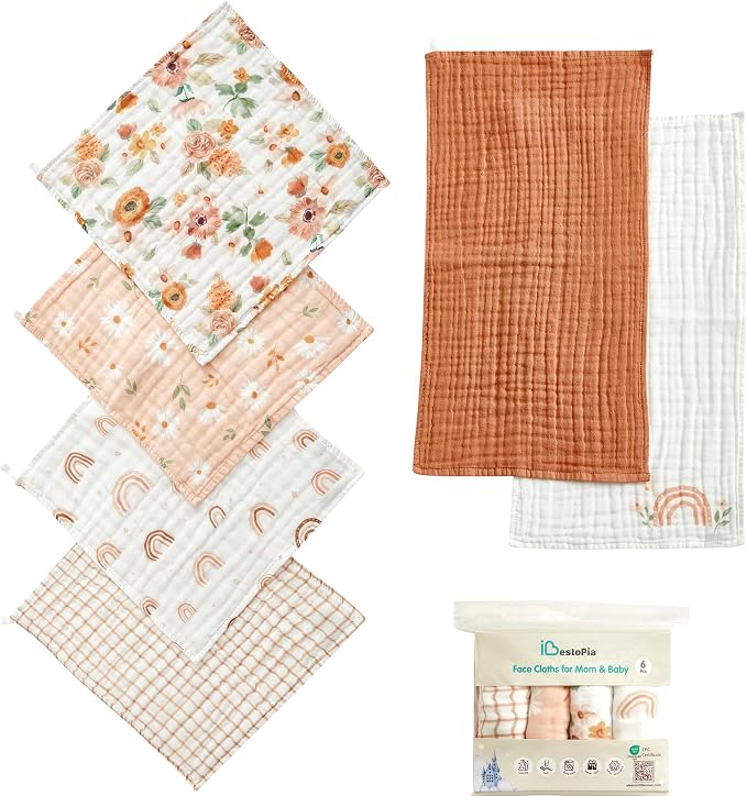 Boho Orange Rainbow & Floral