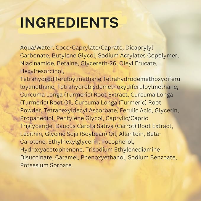Turmeric Gel Cream 100ml/ 1.01 fl oz