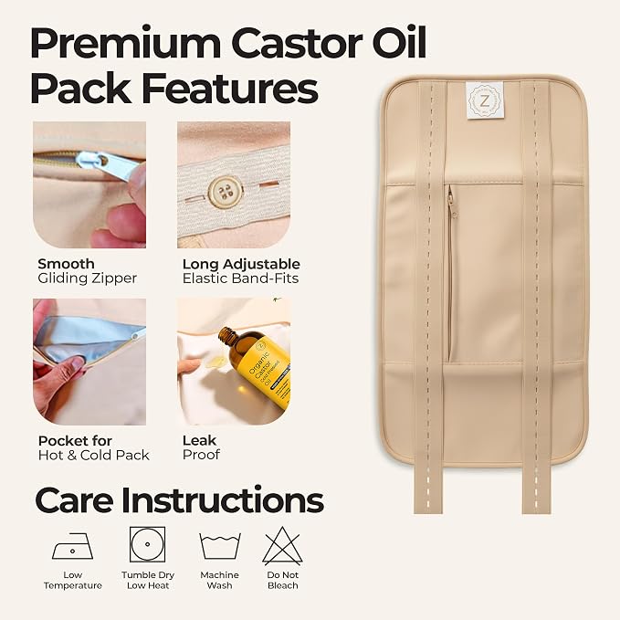 Castor Oil Pack Bundle