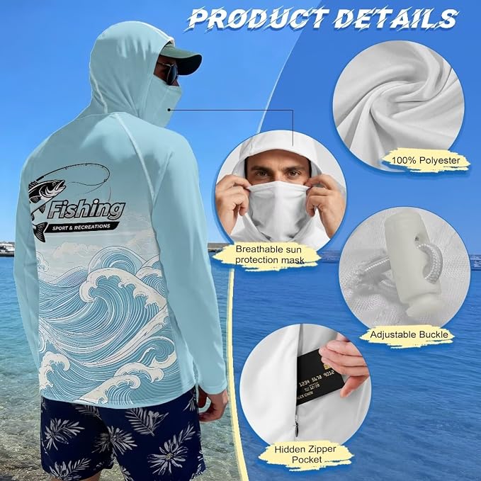 Bass Fishing Wave Print