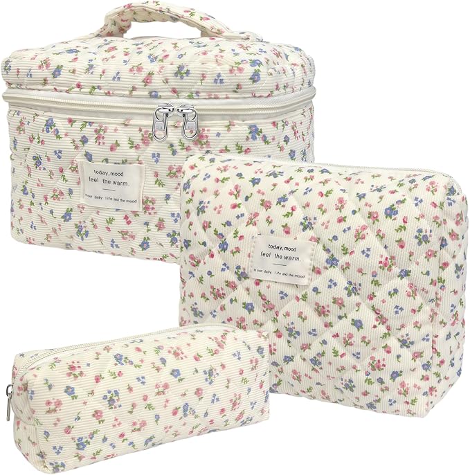 3pcs- Pinkditsyfloral