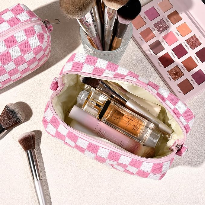 Pink checkered