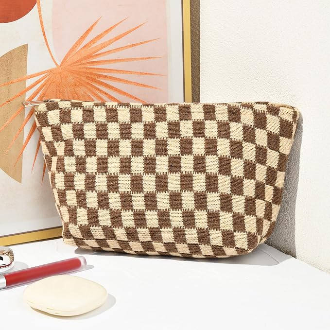 Brown checkered