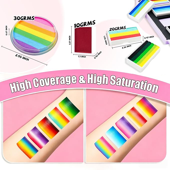 Rainbow Magic Split Cake Set