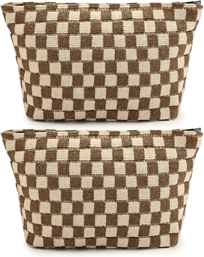 Brown checkered