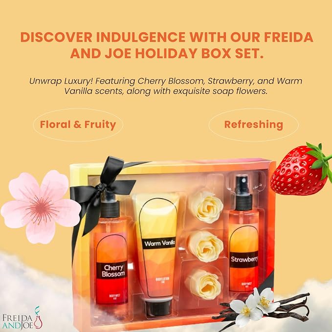Cherry Blossom, Strawberry, Warm Vanilla