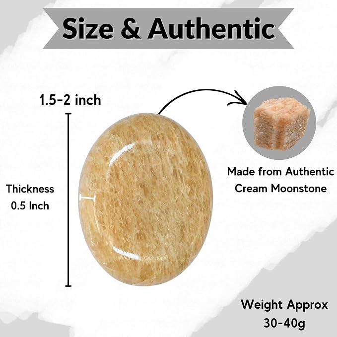Cream Moonstone