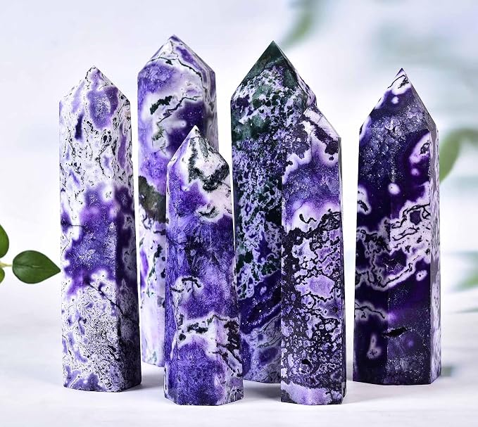 Purple Moss Agate