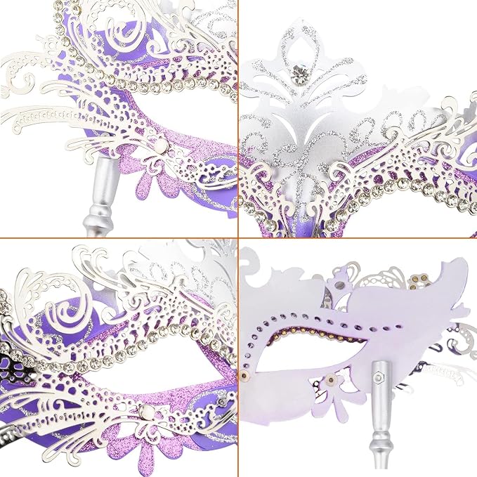 Purple & Silver