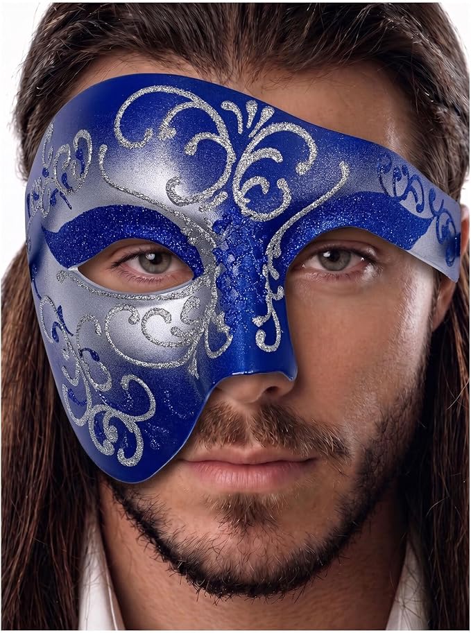 Blue-silver