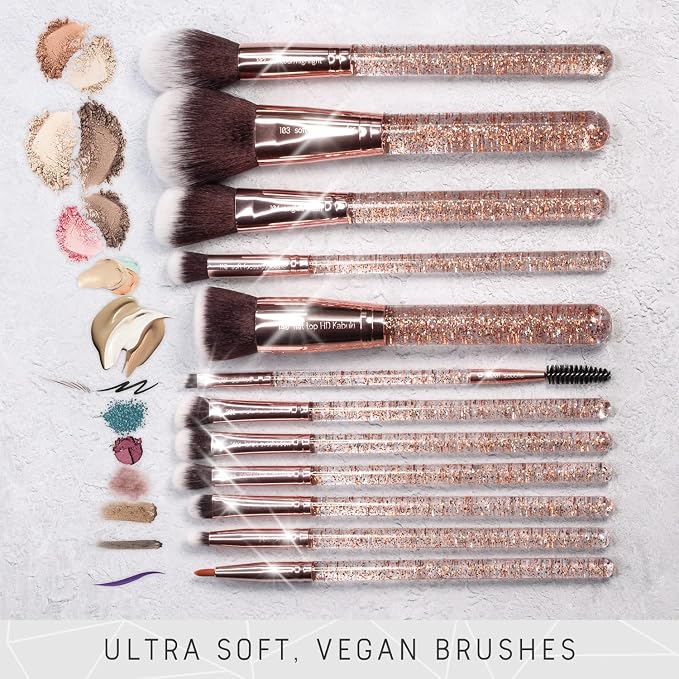 Glitter & Rose Gold