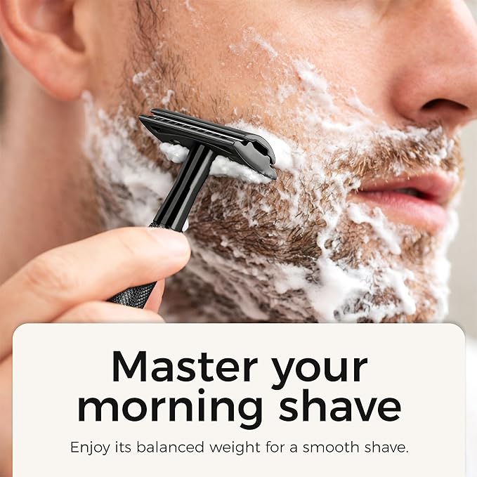 Black Razor with Stand