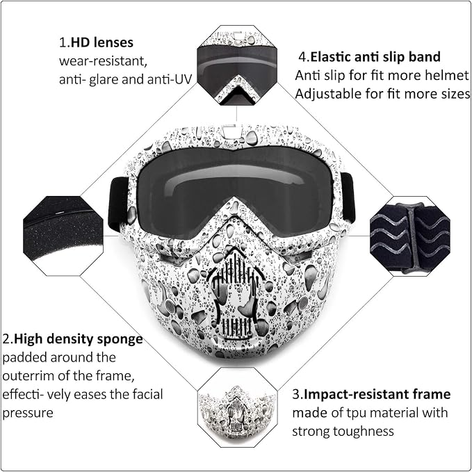 Mt-009-water Droplets&gray Lens