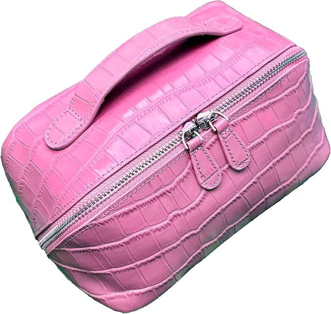 Pink,crocodile pattern