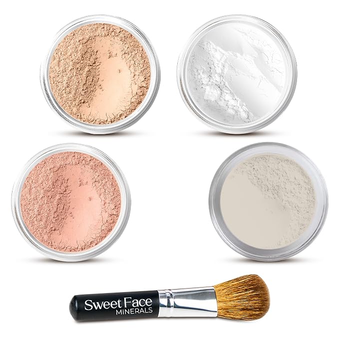 Light Tan Foundation with Medium Concealer