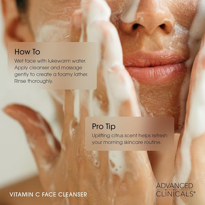 Vitamin C Face Wash + Glycolic Acid Wash Set