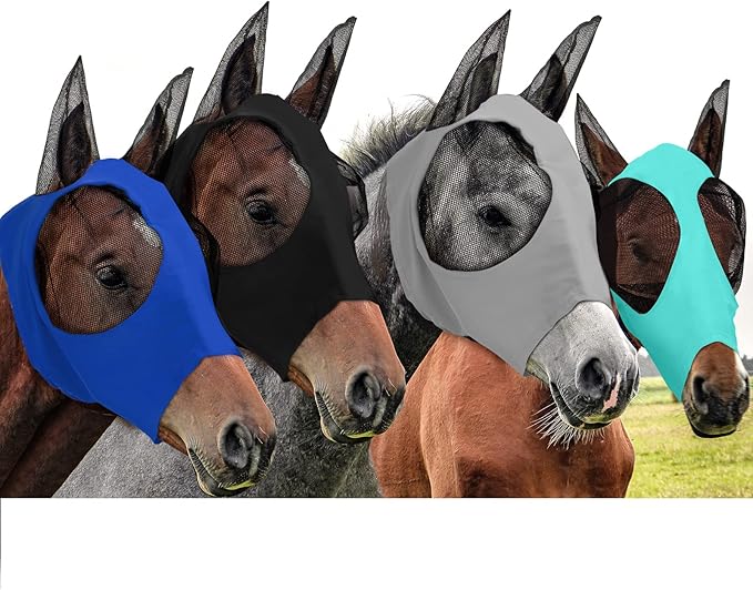 Black, Gray, Blue, Mint Green