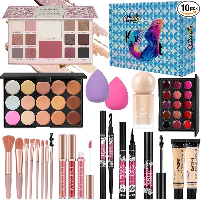 Blue Medium Makeup Gift