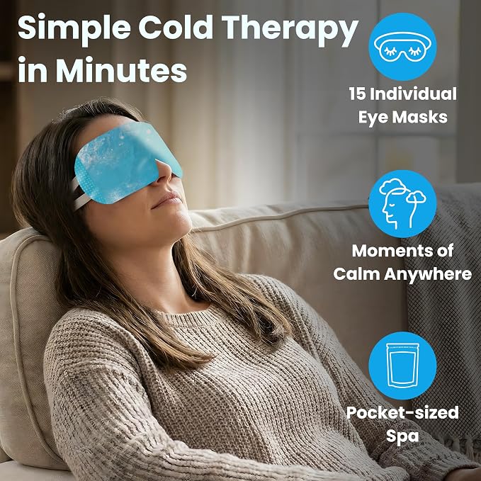 CHILL Eye Mask + Steam Eye Mask 30 Pack