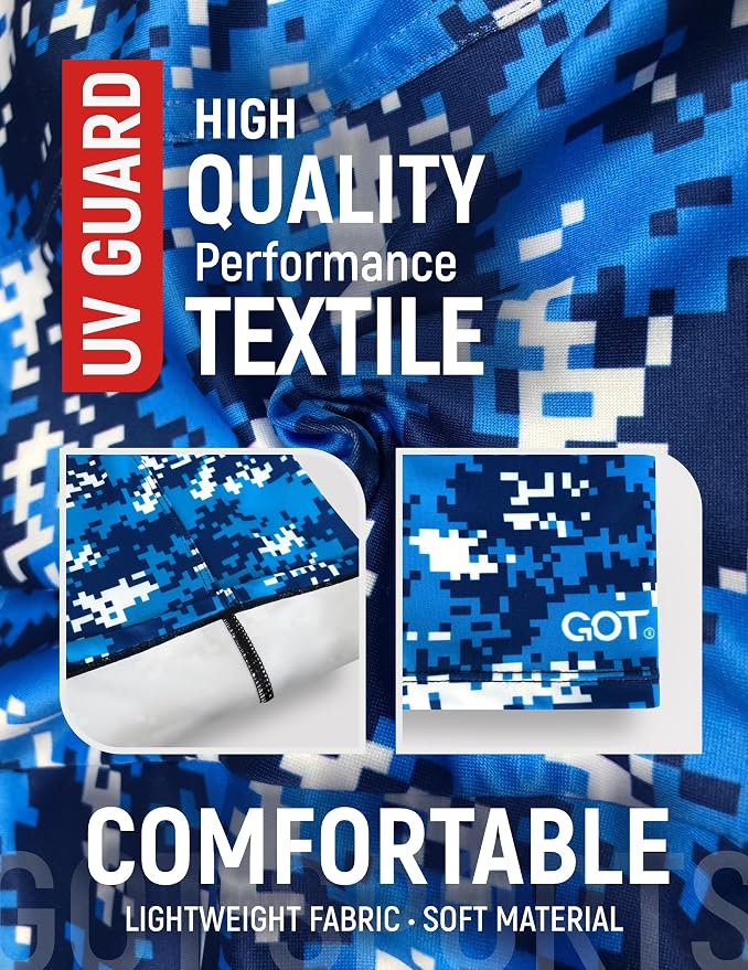 Pixel Blue Camo