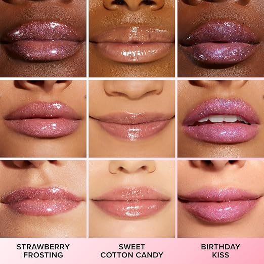 08 Birthday Kiss (Shimmering Magenta With Blue & Pink Sparkle)