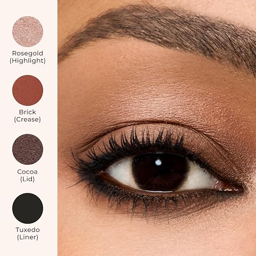 Shimmer Cocoa - Rich walnut brown with hidden pearl
