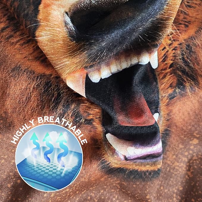 Bear Open Face Brown