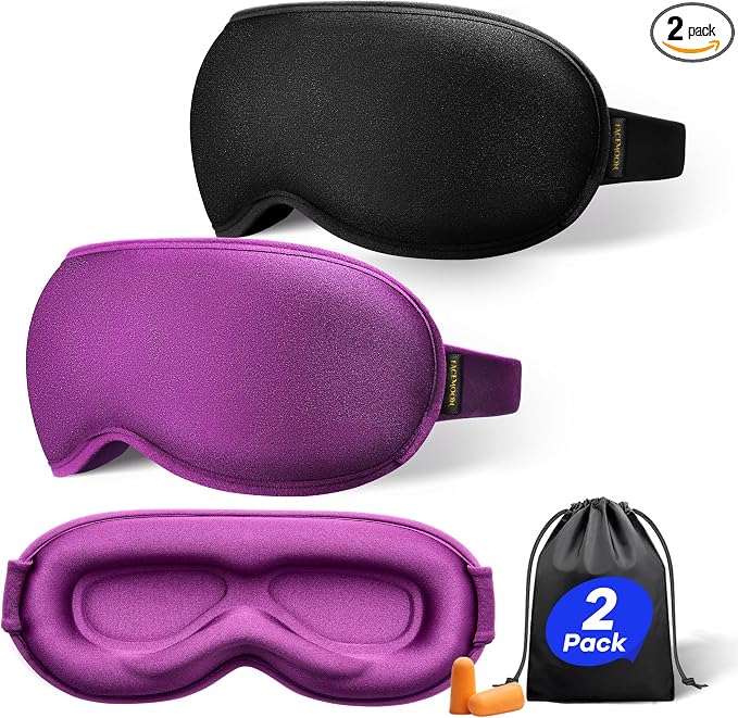 Black & Purple (2 Pack)