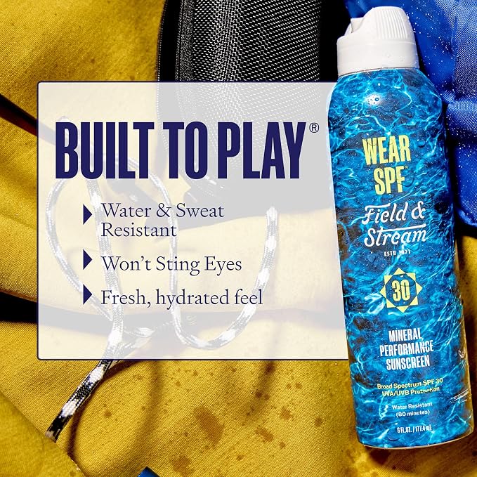 Field & Stream SPF 30 Mineral Spray