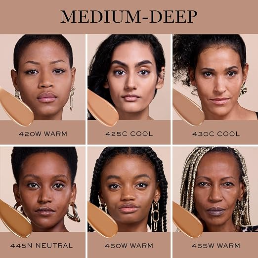 425C: medium-deep with cool pink undertones