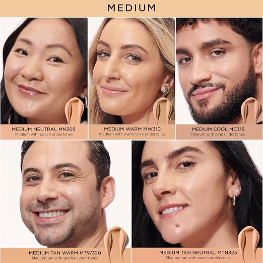 320 Medium Tan Warm (medium tan with golden undertones)