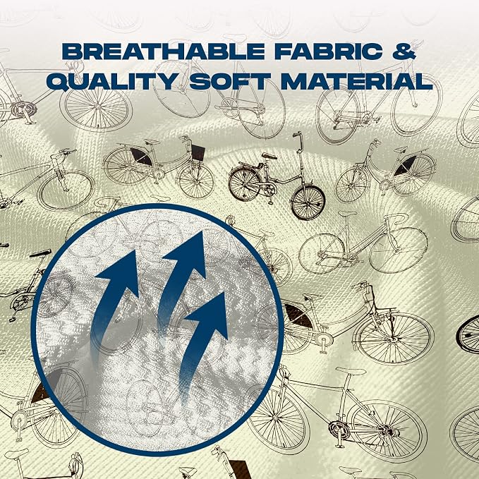 Classic Bicycle + Dotted Blanco + Alluring Azure + Serene Whirl (4 Pack)